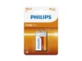 Miniatyrbild 5 av 5: Philips LongLife 6F22L1B - Batteri 9V - Kolzink
