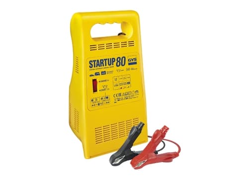 GYS automaattilaturi, auton akkutesteri, pikakäynnistysjärjestelmä START UP 80 12 V 25 A (024922)