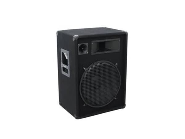 Omnitronic DX-1522, 1.0 kanaler, 400 W, 30 - 18000 hz, 8 O, Svart
