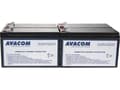 Miniatyrbilde 2 av 2: AVACOM AVA-RBC23-KIT, Forseglet blysyre (VRLA), 4 stykker, Sort, Vietnam, APC RBC23, 9,6 kg