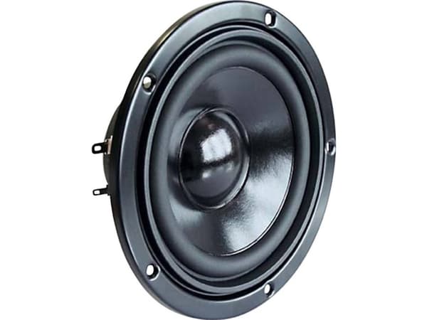 Visaton VS-W130S/4, 50 W, 80 W, 4 O, 39 - 12000 hz, Svart, 146 mm