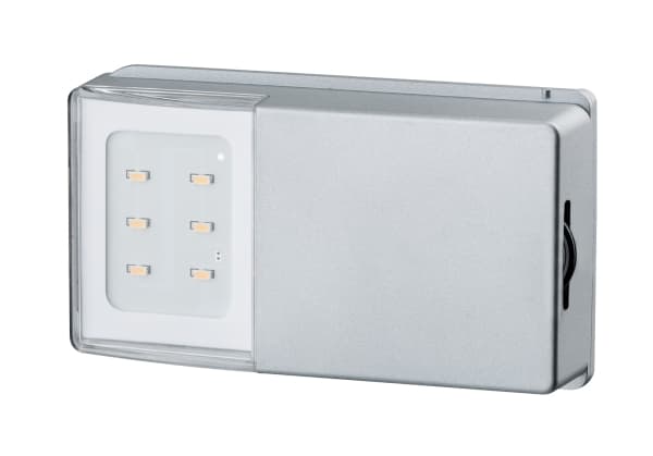 Paulmann SnapLED, Skåp, Silver, Plast, Rektangulär, III, LED