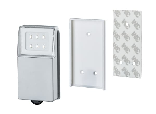 Paulmann SnapLED, Skåp, Silver, Plast, Rektangulär, III, LED
