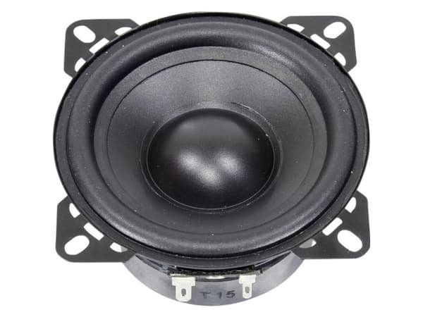 Visaton KT 100 V, Basshøyttaler-driver, 25 W, Rund, 40 W, 4 O, 32 - 9500 Hz