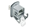 Miniatyrbilde 1 av 5: BTR E-DAT Industry IP67 V5 metal bulkhead Flanged housing - Kontaktdeksel - grå