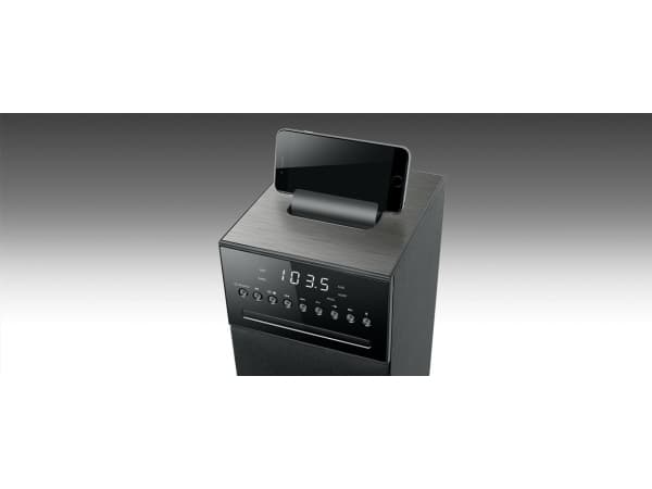 Muse M-1350BTC, Tårnsystem, Sort, Front, China, 180 W, FM, PLL