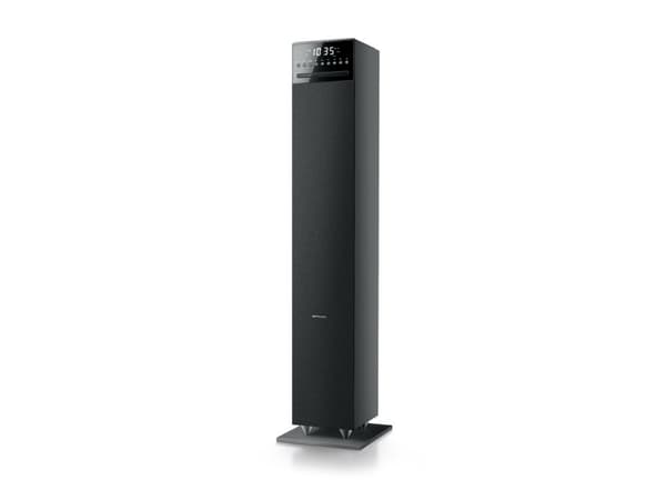 Muse M-1350BTC, Tårnsystem, Sort, Front, China, 180 W, FM, PLL Sort