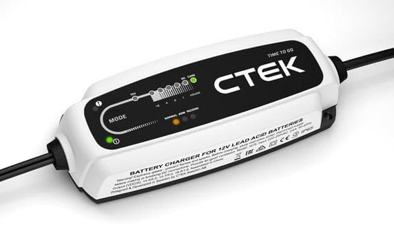 Ctek CT5 Time To Go, 12 V, 220 - 240 V, 50 - 60 Hz, Lade, IP65, 20 Ah