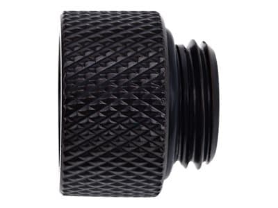 Alphacool Eiszapfen Connector Series Extension - Armatur for væskekjølesystem - mørkesvart