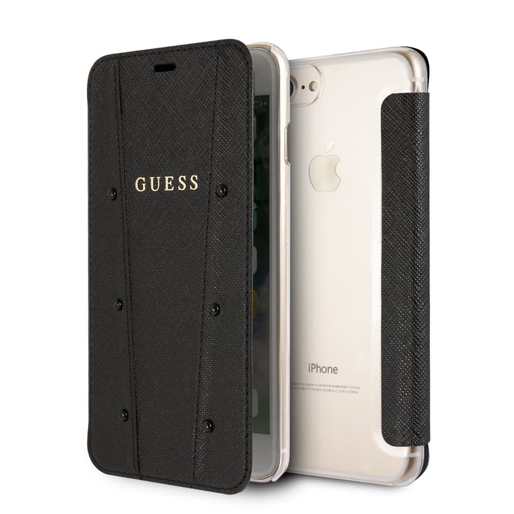 iPhone 7/8 Plus Suojakotelo Kaia Book Case Musta