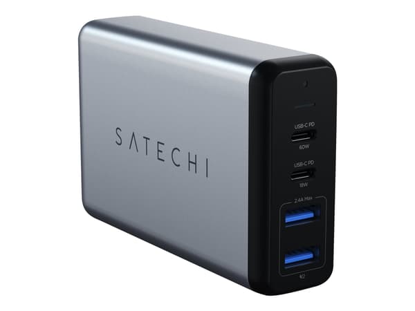 Satechi ST-MC2TCAM, Sisätila, AC, Musta, Hopea
