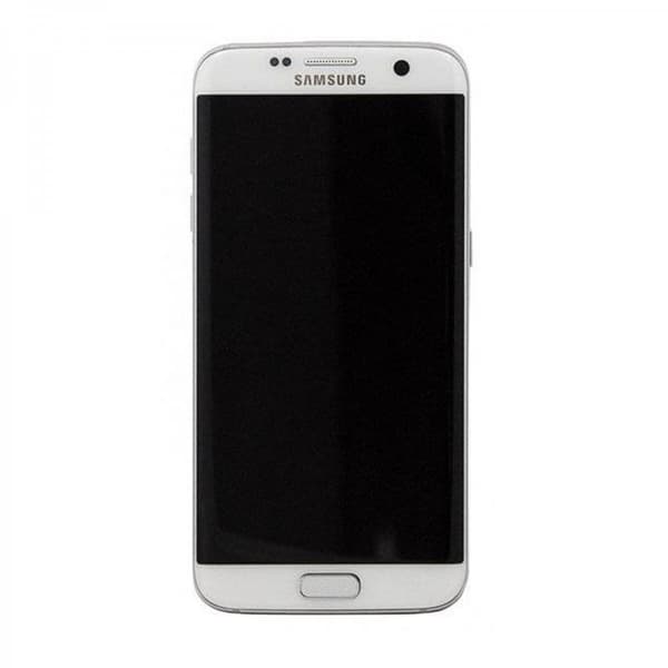 Samsung Galaxy S7 Edge Skärm Original LCD Display Glas - Vit