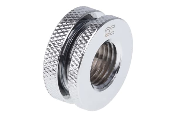 Alphacool 17423, Krom, Passende, Messing, 1/4", 25 mm, 12 mm