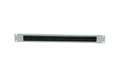 Pikkukuva 3 / 5: Intellinet 19" kaapelin läpivientipaneeli, 1U, harjainsertillä, musta - Rack kabel indgangspanel med brush - black, RAL 9005 - 1U - 19"