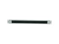 Pikkukuva 1 / 5: Intellinet 19" kaapelin läpivientipaneeli, 1U, harjainsertillä, musta - Rack kabel indgangspanel med brush - black, RAL 9005 - 1U - 19"