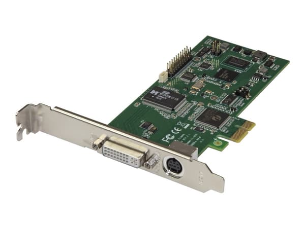 StarTech.com PCIe Video Capture Card - 1080P at 60 FPS - HDMI / VGA / DVI / Component - PC Capture Card - Internal Capture Card (PEXHDCAP60L2) - Vide