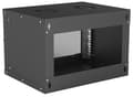 Miniatyrbild 4 av 5: Intellinet 714143, Väggmonterad rack, 6U, 50 kg, 8,91 kg, Svart