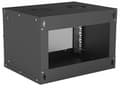 Miniatyrbild 5 av 5: Intellinet 714143, Väggmonterad rack, 6U, 50 kg, 8,91 kg, Svart