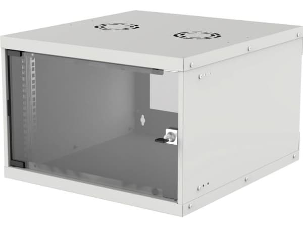 Intellinet 714150, Väggmonterad rack, 6U, 50 kg, 8,91 kg, Grå