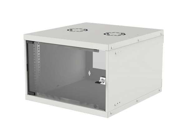 Intellinet 714150, Väggmonterad rack, 6U, 50 kg, 8,91 kg, Grå