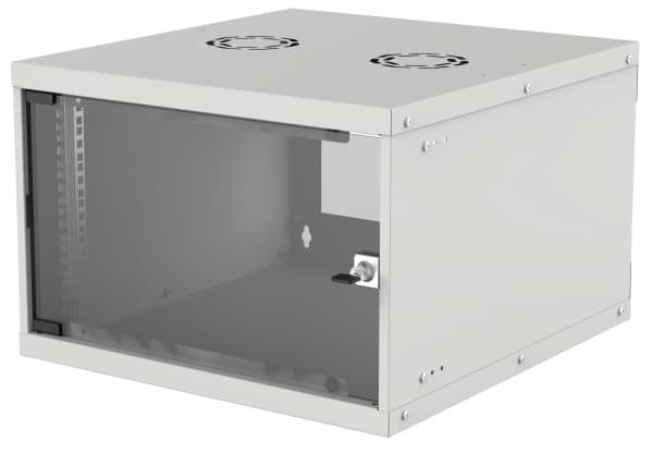 Intellinet 714150, Väggmonterad rack, 6U, 50 kg, 8,91 kg, Grå