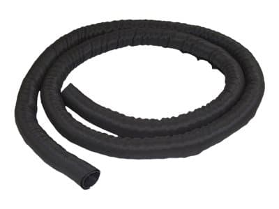 StarTech.com 15' (4.6m) Cable Management Sleeve, Flexible Coiled Cable Wrap, 1-1.5" diameter Expandable Sleeve, Polyester Cord Manager/Protector/Conc
