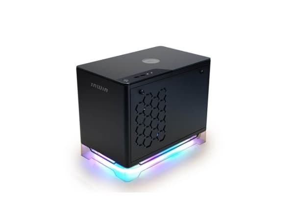 In Win A1 PLUS, Mini Tower, PC, Svart, Mini-ITX, SECC, Härdat glas, Hem / Kontor