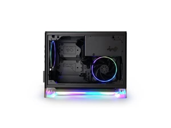 In Win A1 PLUS, Mini Tower, PC, Svart, Mini-ITX, SECC, Härdat glas, Hem / Kontor
