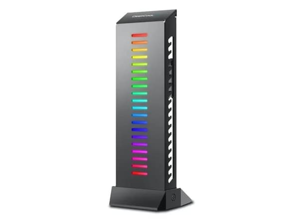 DeepCool GH-01 A-RGB, Full Tower, Grafikkortshållare, Svart, Multifärg, 5 V, 1,2 W