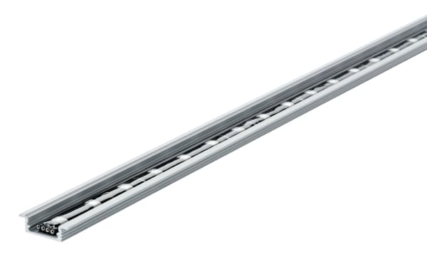 Paulmann 704.10, Profil, Gulv, Aluminium, Aluminium, Plast, 1010 mm, 27 mm