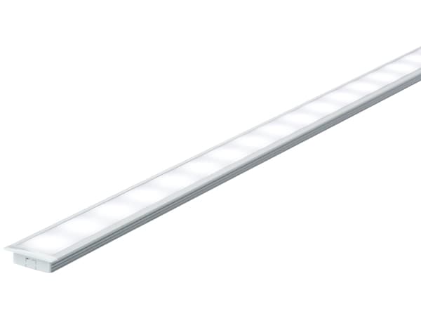 Paulmann 704.10, Profil, Gulv, Aluminium, Aluminium, Plast, 1010 mm, 27 mm