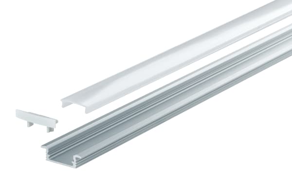 Paulmann 704.10, Profil, Gulv, Aluminium, Aluminium, Plast, 1010 mm, 27 mm
