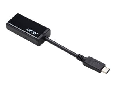 Acer - Strömadapter - 45 Watt - EU - svart - för Chromebook Spin 13; TravelMate P2410, P2510, P614, TMP614; TravelMate X3; X5 Svart