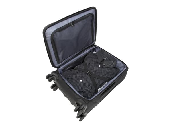 Targus Corporate Traveller 4-Wheeled Roller - Spinner - 1680D ballistisk nylon - svart - 15.6"