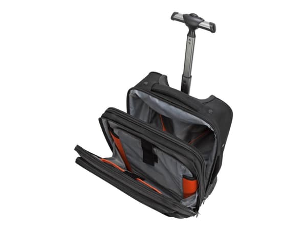 Targus CitySmart Compact Under-Seat Roller - Upprätt - grå, svart - 12" - 15.6"