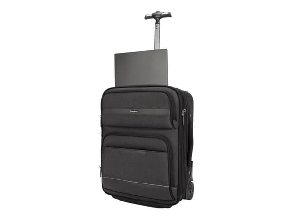 Targus CitySmart Compact Under-Seat Roller - Upprätt - grå, svart - 12" - 15.6"
