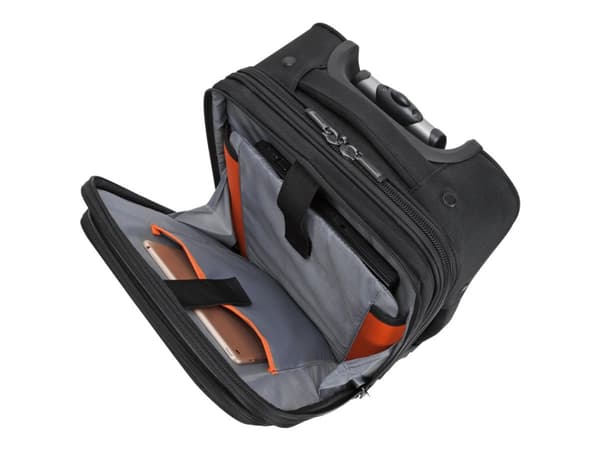 Targus CitySmart Compact Under-Seat Roller - Stående - grå, svart - 12" - 15.6"
