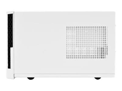 SilverStone SUGO SG13 - Tower - Mini-DTX - ingen strømforsyning (AT / PS/2) - svart, hvit - USB/lyd