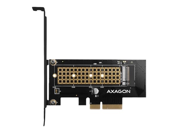 AXAGON PCEM2-N - Lagringskontroller - M.2 - M.2 NVMe-kort - lav profil - PCIe 3.0 x4