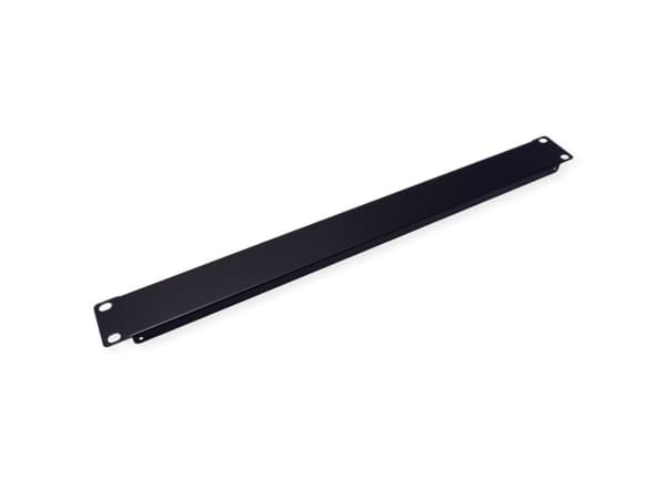 VALUE 26.99.0298, Blank panel, Svart, Metall, 1U, 48,3 cm (19"), 231,7 g