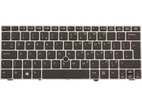 HP - Tangentbord - brittisk - för EliteBook 2170p