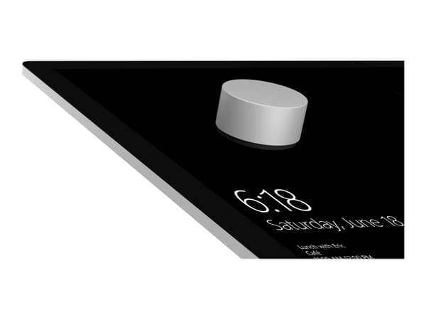 Microsoft Surface Dial - Markør - trådløs - Bluetooth 4.0 - magnesium - kommersiell - for Surface Book, Laptop, Pro 4, Pro 7, Studio, Studio 2