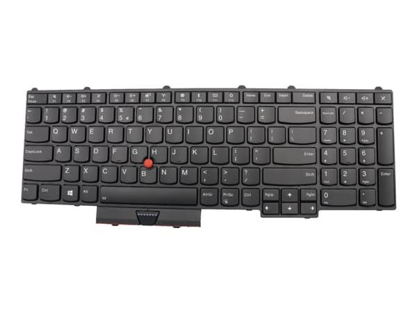 Lenovo 01HW230, Näppäimistö, Kansainvälinen (US), Taustavalaistu näppäimistö, Lenovo, ThinkPad P51