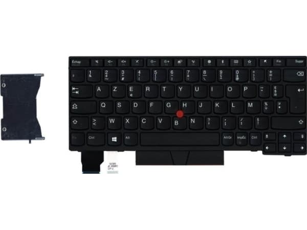 Lite-On - Ersättningstangentbord för bärbar dator - med Trackpoint - AZERTY - fransk - FRU