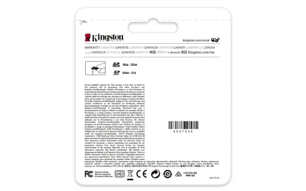 Kingston Canvas Go! Plus - Flash-minneskort - 64 GB - Video Class V30 / UHS-I U3 / Class10 - SDXC UHS-I