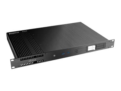 Akasa Galileo TU1 - USFF 1U - Thin mini ITX - ingen strømforsyning - anodisert svart - USB