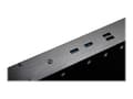 Miniatyrbilde 5 av 5: Akasa Galileo TU1 - USFF 1U - Thin mini ITX - ingen strømforsyning - anodisert svart - USB