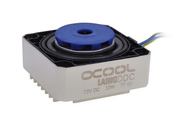 Alphacool Laing DDC310 Single Edition - Pump för vätskebaserat kylsystem - svart, silvernickel