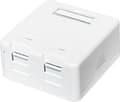 Miniatyrbilde 3 av 3: LogiLink NK4032, Keystone-modul, Hvit, 1 stykker