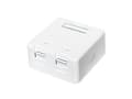 Miniatyrbilde 1 av 3: LogiLink NK4032, Keystone-modul, Hvit, 1 stykker